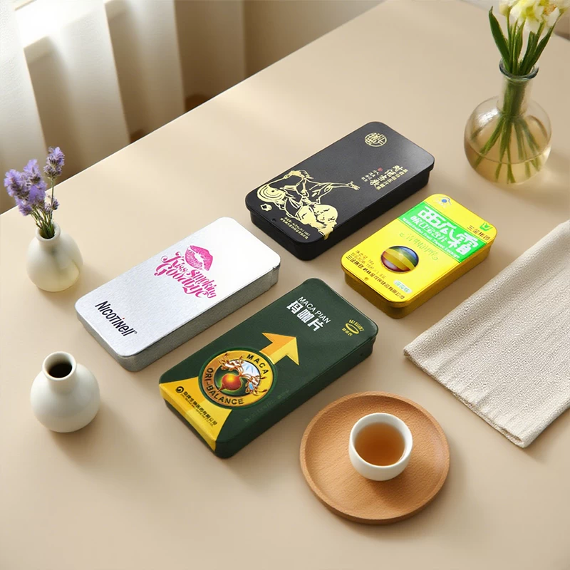 Envases metálicos de hojalata de alta gama para productos de confitería de primera calidad