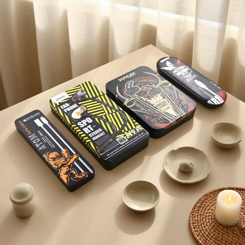 Custom Metal Tin Boxes for Stationery and School Supplies