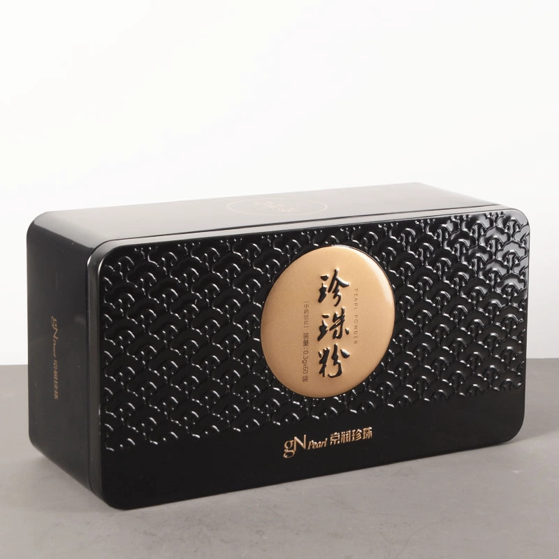 China Custom printed rectangular gift tin box manufacturer