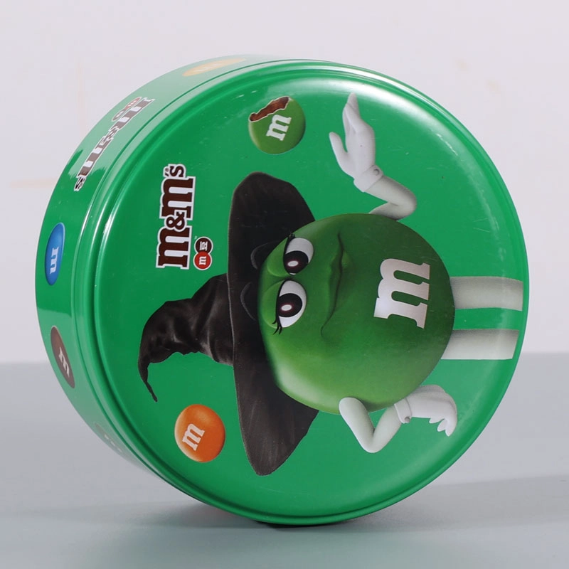 China Custom round chocolate candy tin packaging manufacturer