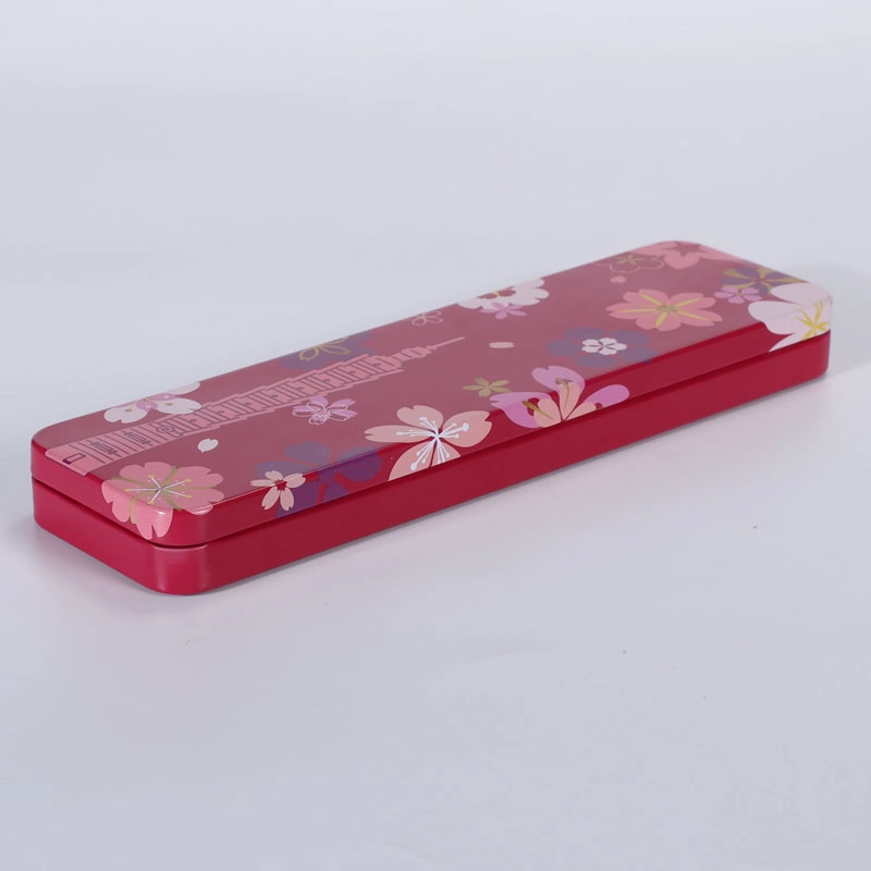 الصين علب الصفيح ذات الغطاء المفصلي المستطيل بالجملة الصانع