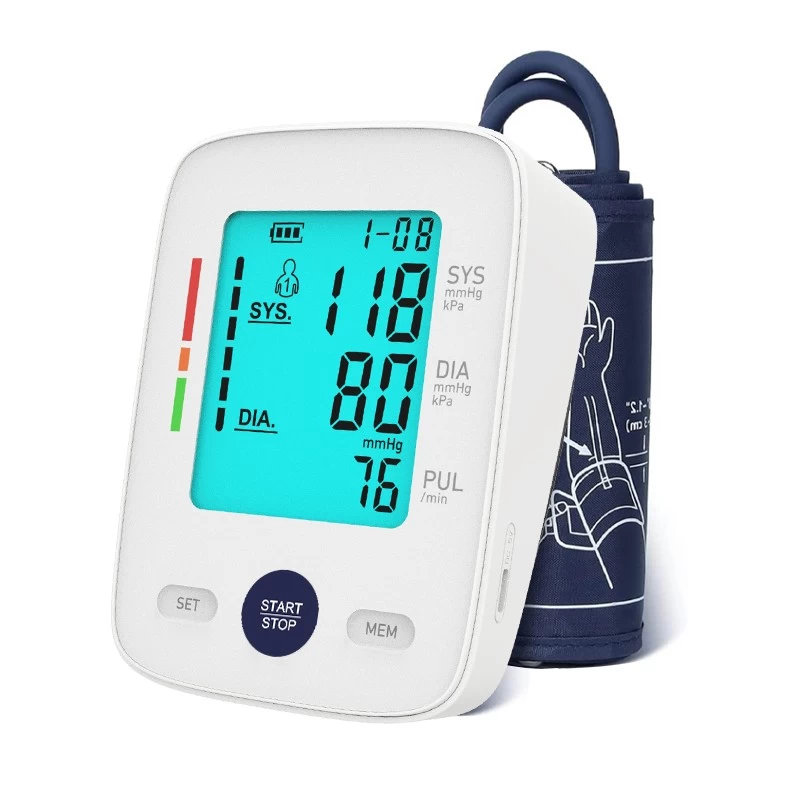 ราคาโรงงาน Digital Arm Type BP Machine CE ได้รับการอนุมัติเครื่องวัดความดันโลหิตด้วยเสียง