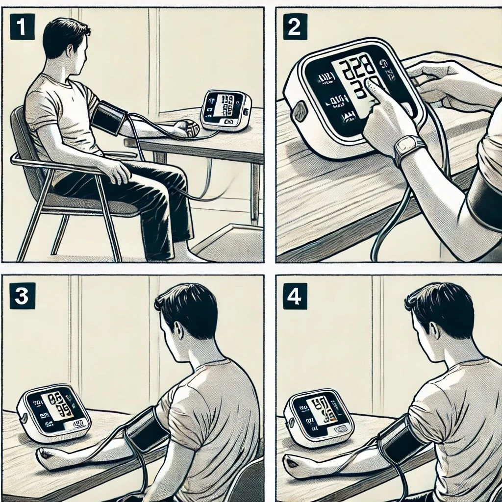 how do you use a blood pressure monitor
