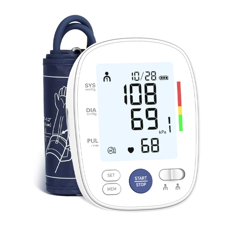 China Household Upper Arm Automatic Blood Pressure Device Factory manufacturer