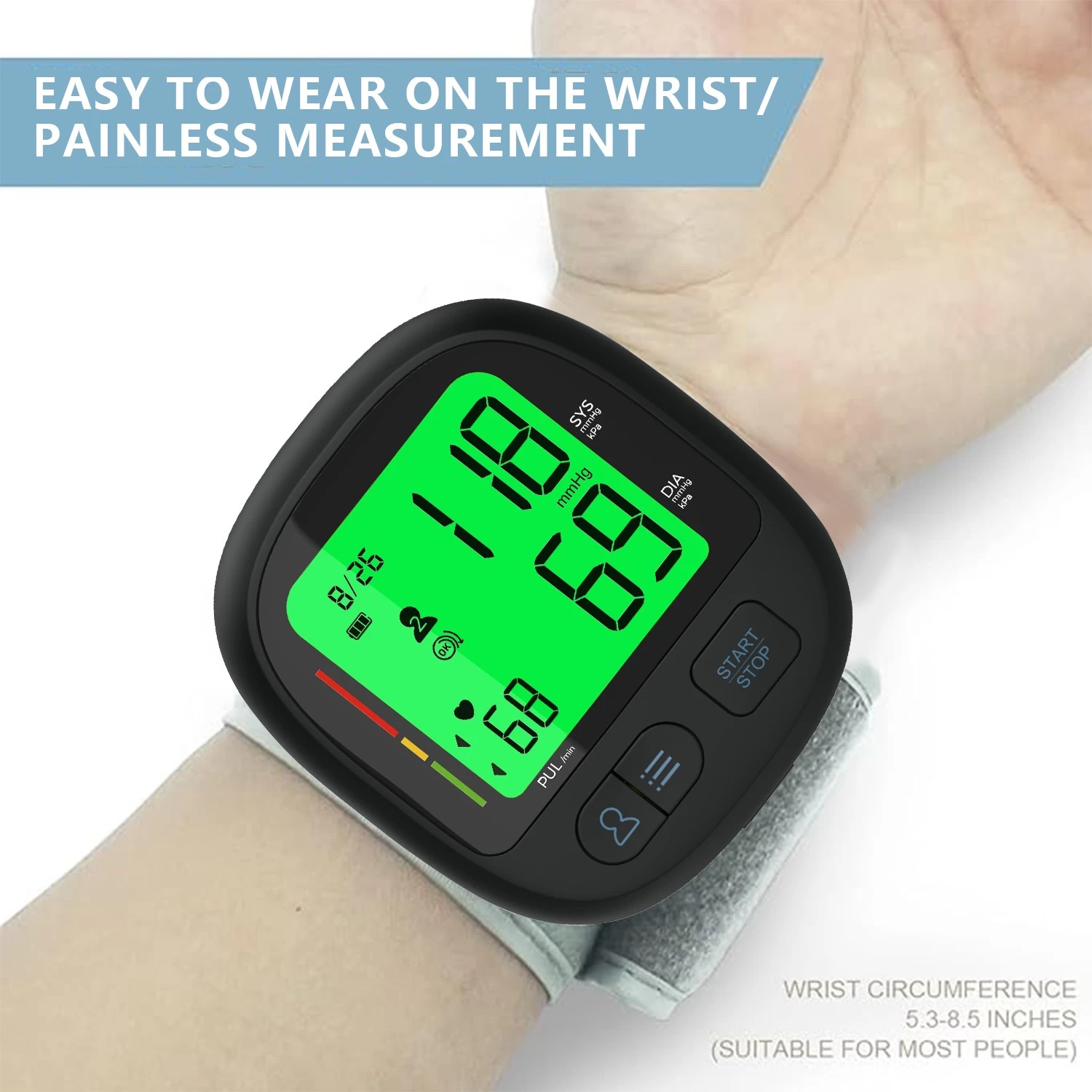 Wrist Blood Pressure Monitor Wholesale Factory,China Electronic Digital Blood Pressure Monitor Manufacturer,Home Wrist Blood Pressure Monitor Factory