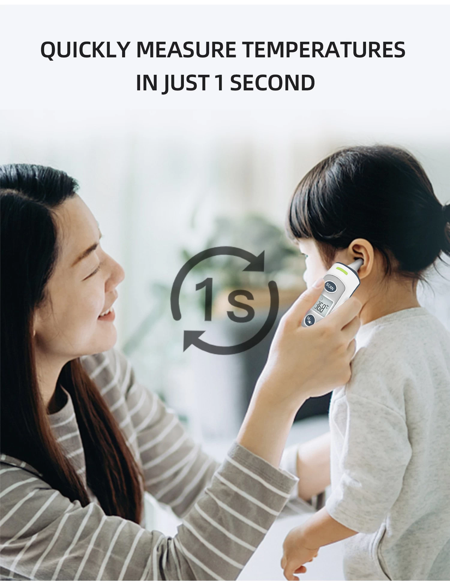 Three-color reminder thermometer,China Digital infrared thermometer, China Thermometer factory,China Digital infrared thermometer manufacturer, China Digital infrared thermometer supplier