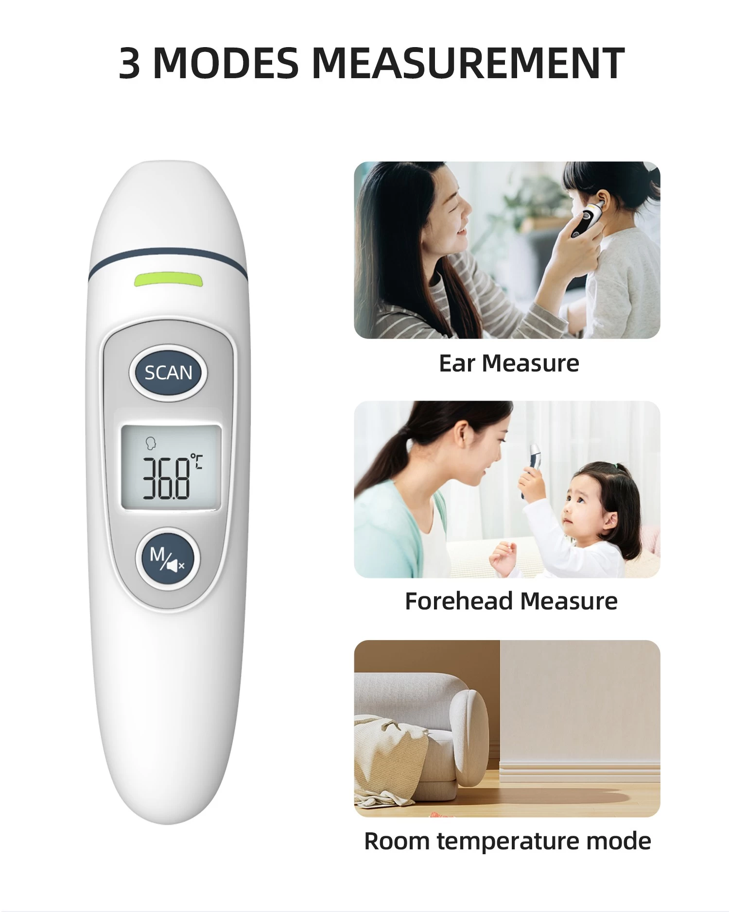 Three-color reminder thermometer,China Digital infrared thermometer, China Thermometer factory,China Digital infrared thermometer manufacturer, China Digital infrared thermometer supplier