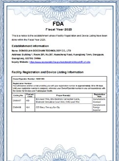 FDA Certificate