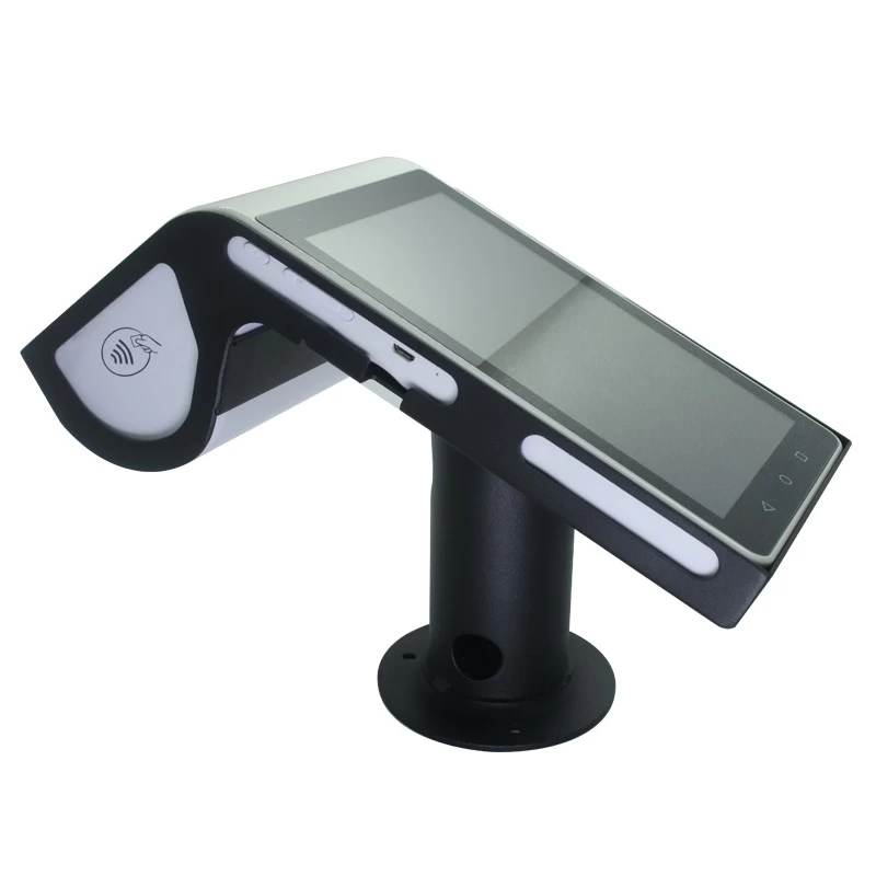 China POS Terminal Swivel and Tilt Stand | Custom Payment Terminal Holder for iPad POS and Pogo Pin Stands manufacturer