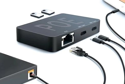 Unlocking Efficiency Multifunctional USB Type-C PoE HUB for Retail and POS equipments