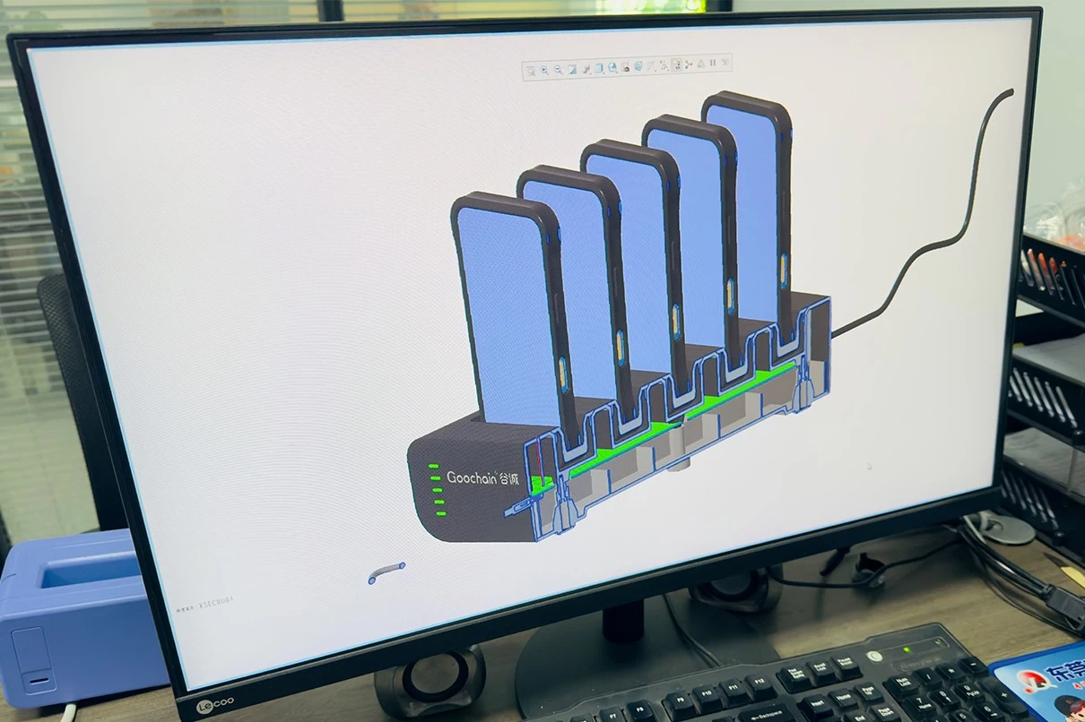 2. Goochain conducts technical analysis based on customer requirements and designs preliminary drawings for customer review — (3 working days)