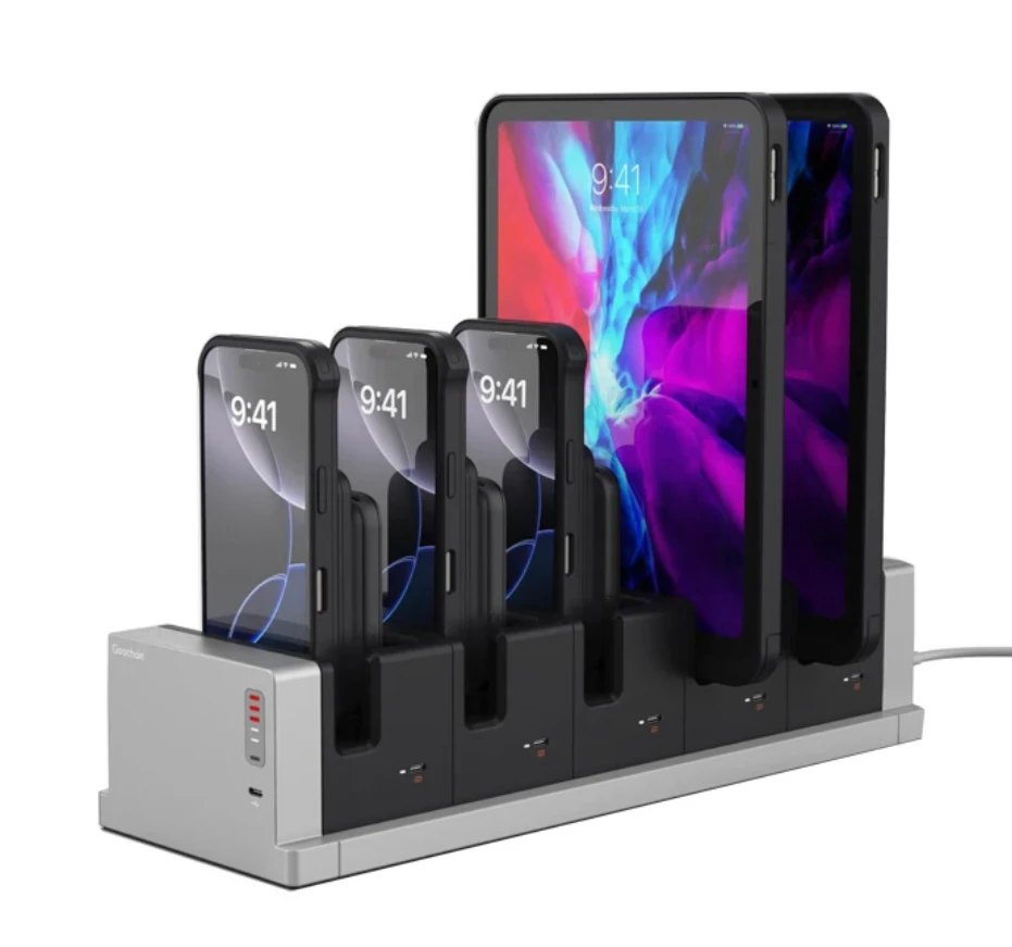 Tablet-Ladestationslösungen für Unternehmen | Hersteller von Multi-Tablet-Ladestationen – Goochain