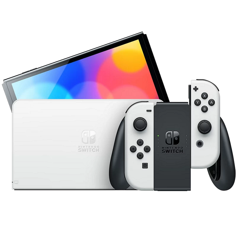 중국 도매 Nintendo Switch OLED 모델 화이트 살수 장치
