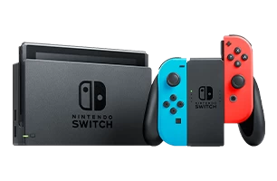 중국 도매 Nintendo Switch OLED 모델 네온 블루&레드 살수 장치