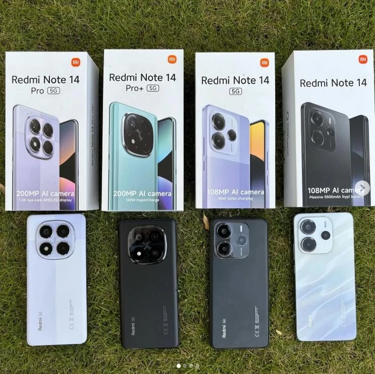 Redmi Note 14 시리즈는 새로운 출시입니다