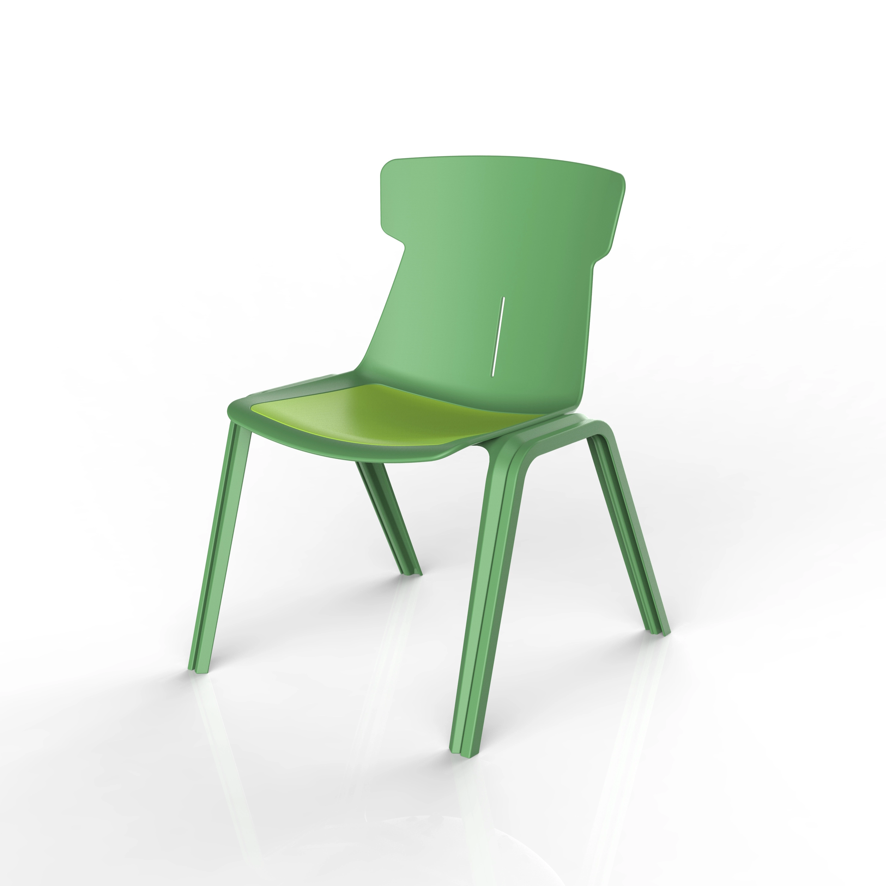 colorful School plastic chair supplier China - LP-2003 - 2202 - D
