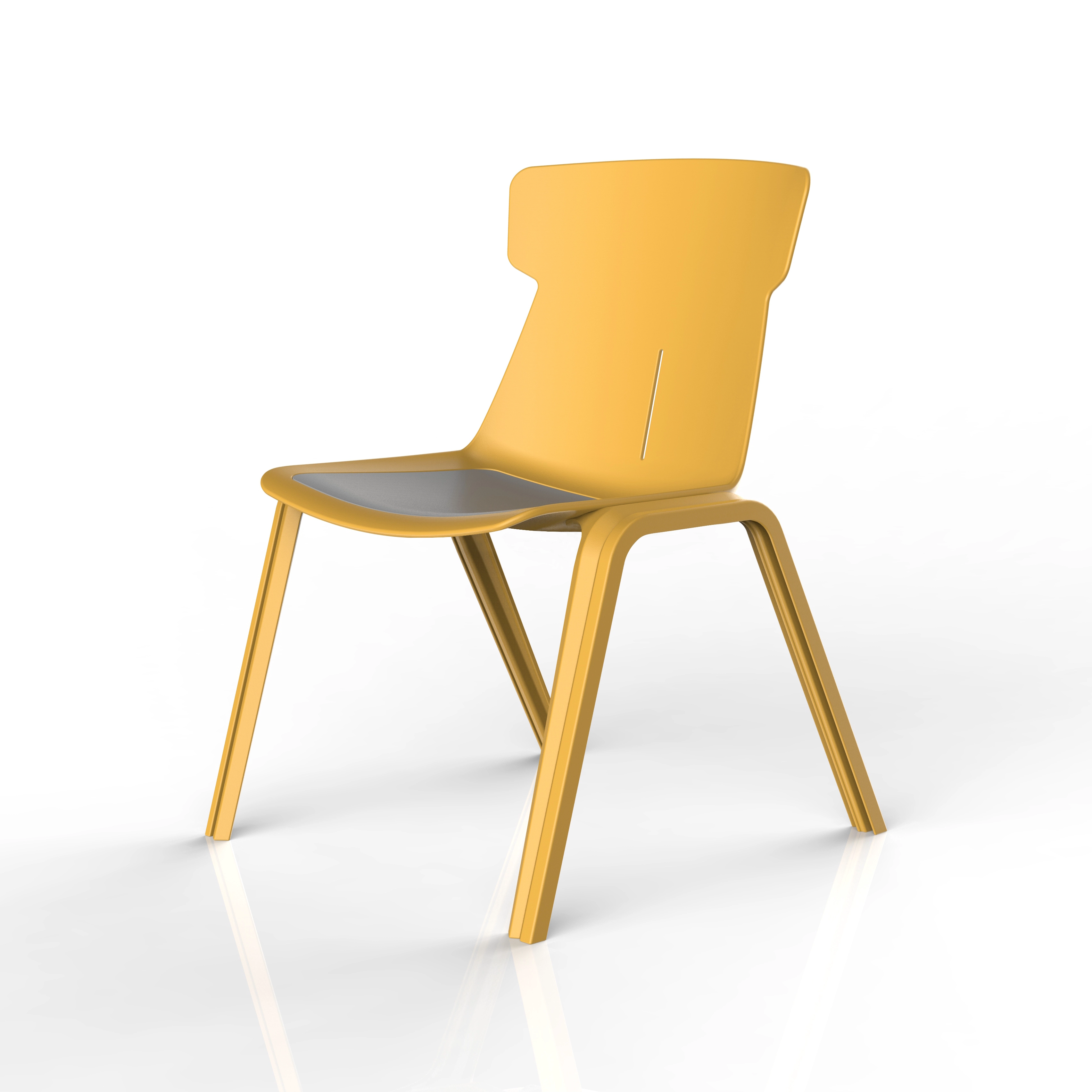 colorful School plastic chair supplier China - LP-2003 - 2202 - D