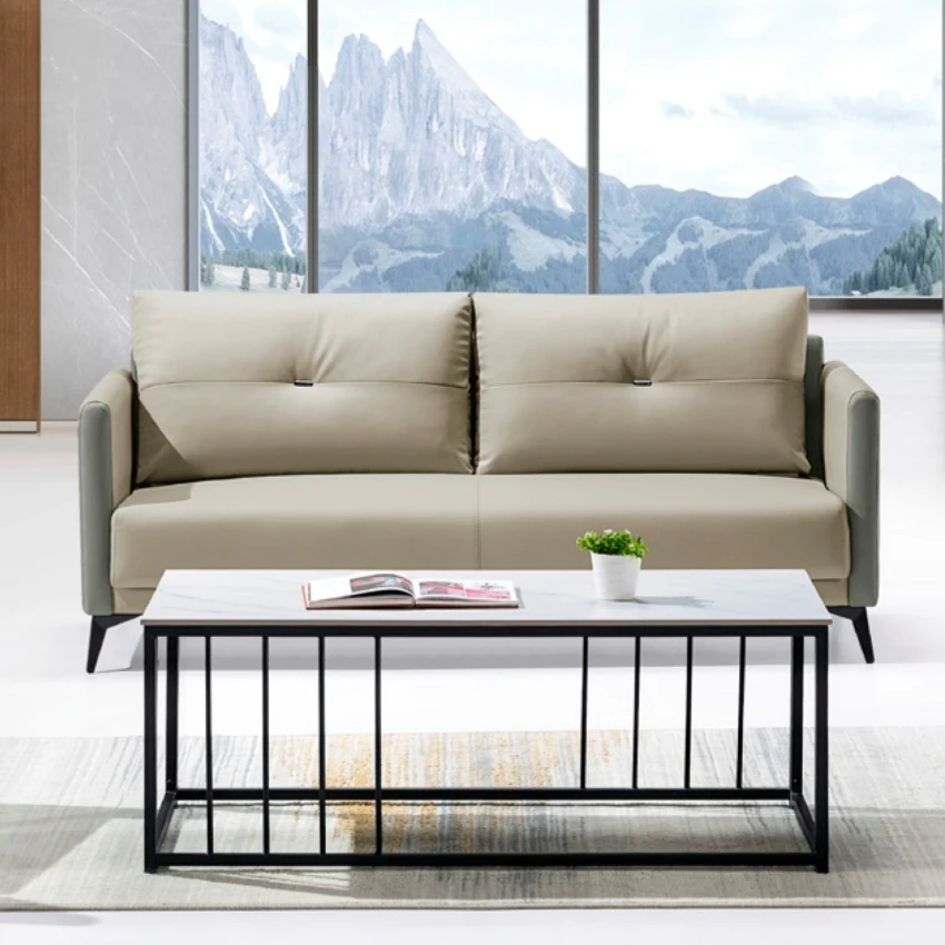 Luxury Office Sofa: Premium Leather Designs to Elevate Your Workspace Aesthetic SF-5009