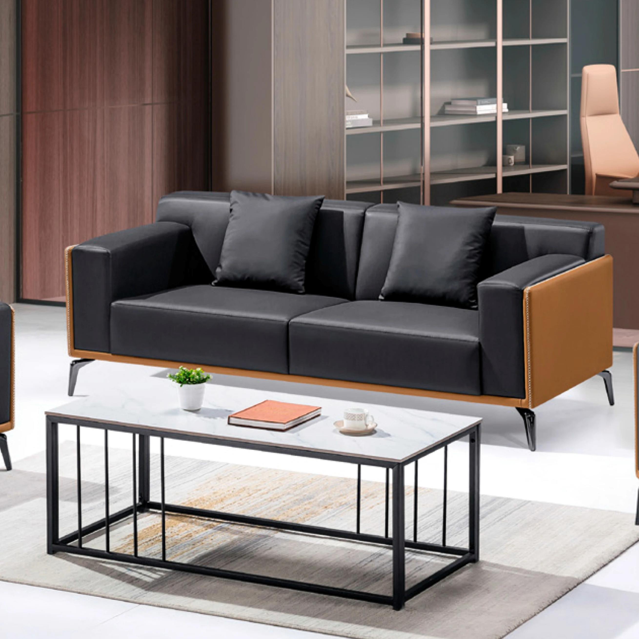 Best Office Sofas: Comfortable, Space-Saving Options for Reception & LoungeSF-5006