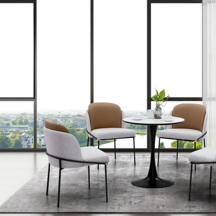 China Leather commercial sofa SF-5150 manufacturer