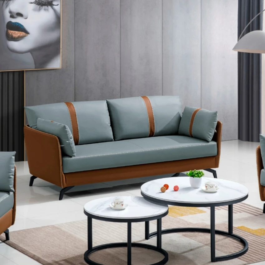 Luxury Office Sofa: Premium Leather Designs to Elevate Your Workspace Aesthetic SF-5023
