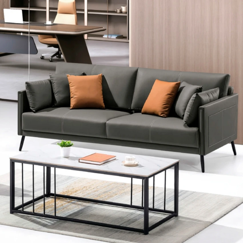 Luxury Office Sofa: Premium Leather Designs to Elevate Your Workspace Aesthetic SF-5021
