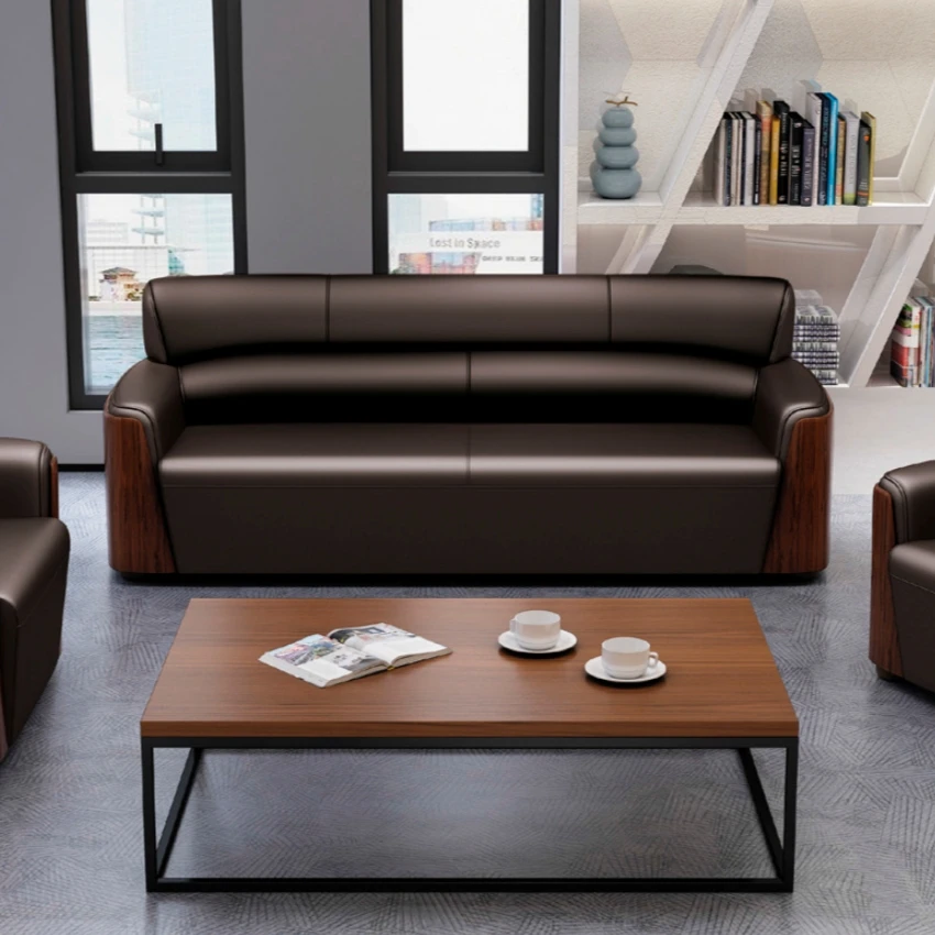 Luxury Office Sofa: Premium Leather Designs to Elevate Your Workspace Aesthetic SF-5034