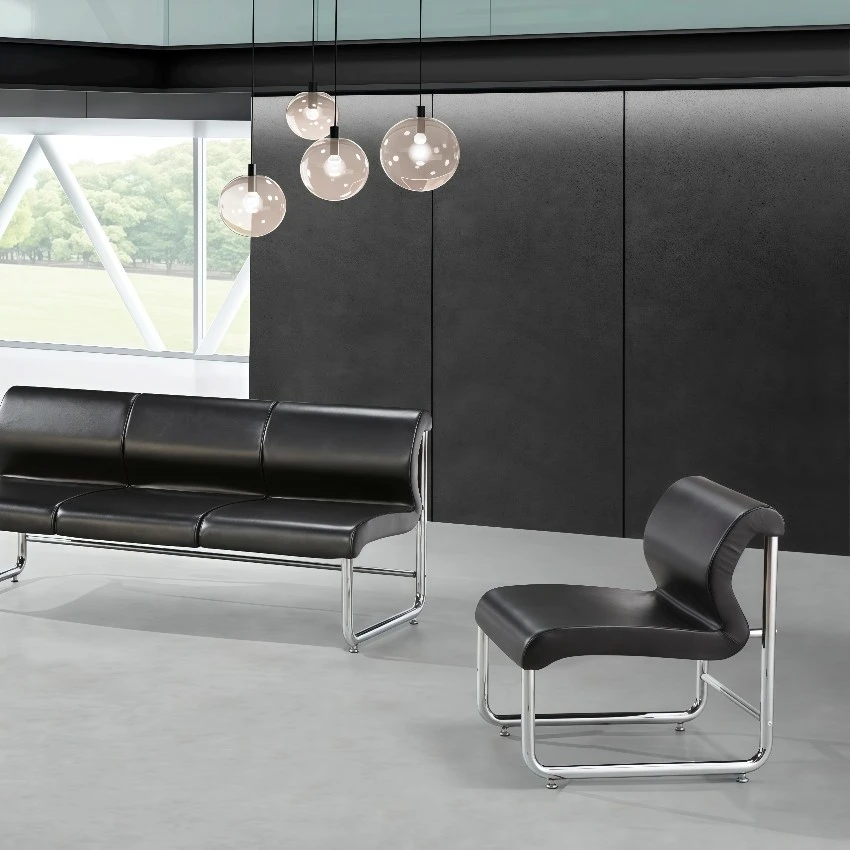 China Ergonomic Office Sofa Sets: High-Quality Fabric/Leather for Conference Rooms SF-5107 manufacturer