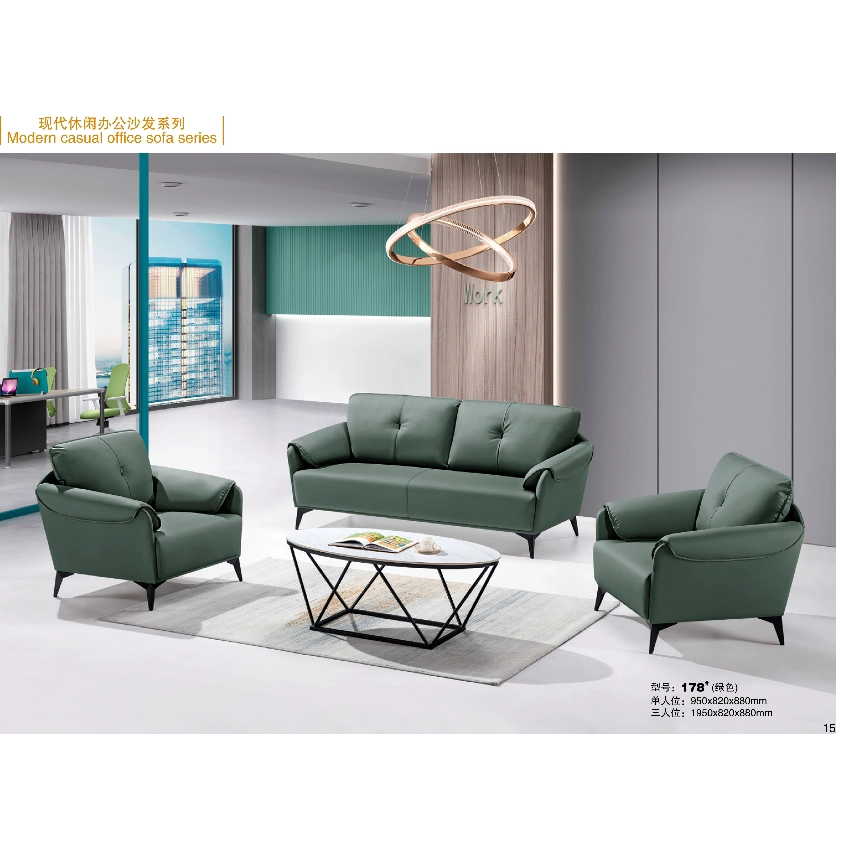 Luxury Office Sofa: Premium Leather Designs to Elevate Your Workspace Aesthetic SF-5041