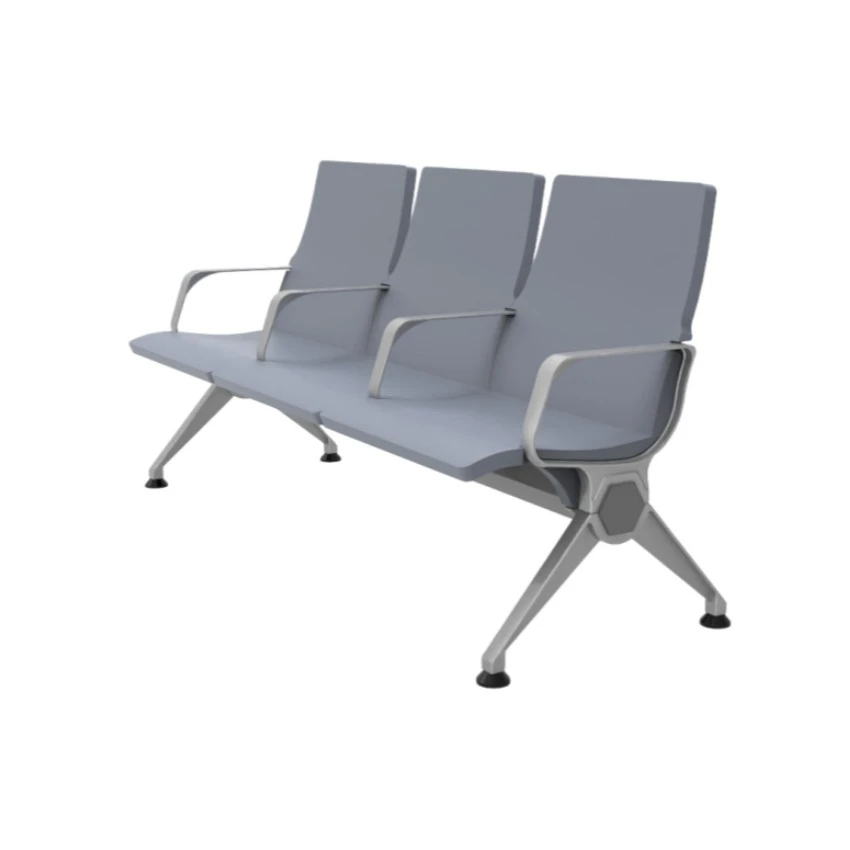 China Durable hospital waiting seats 3 seater chair comfortable LS-S09 manufacturer