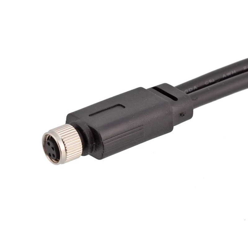 M8 3 4 5 6 8 PIN hembra y cable divisor