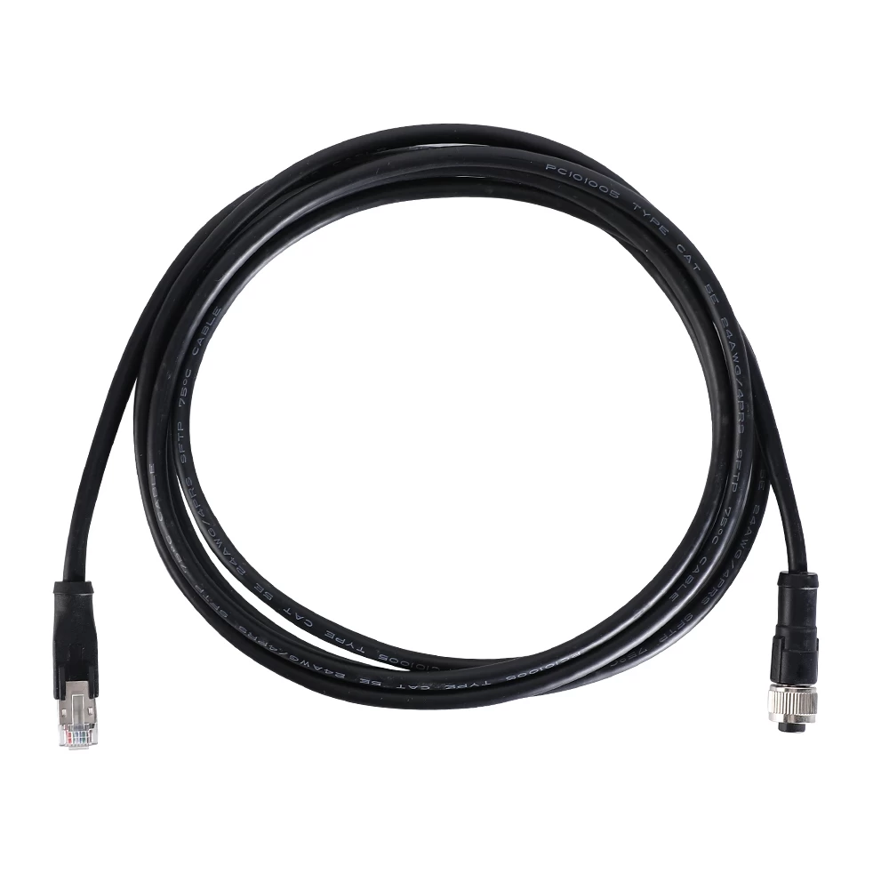 Câble Ethernet M12 vers cat5e rj45