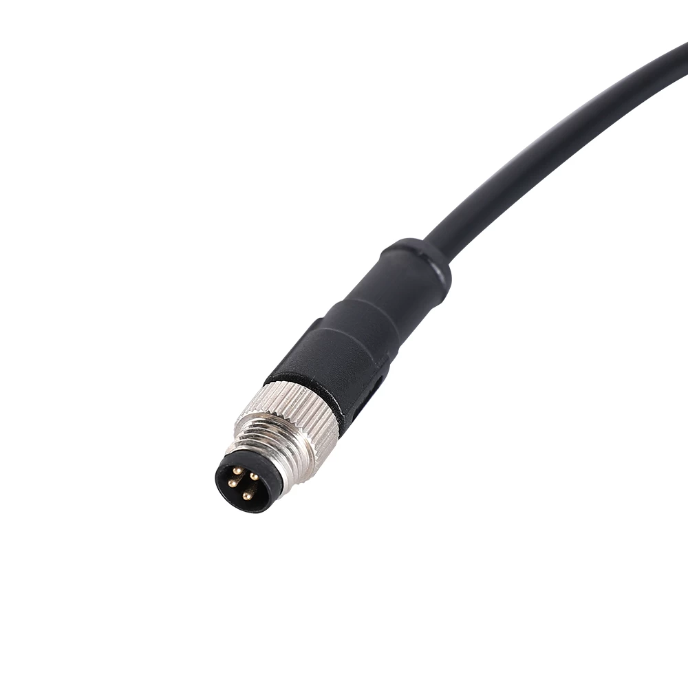 M8 3 4-pinowy kabel męski na żeński