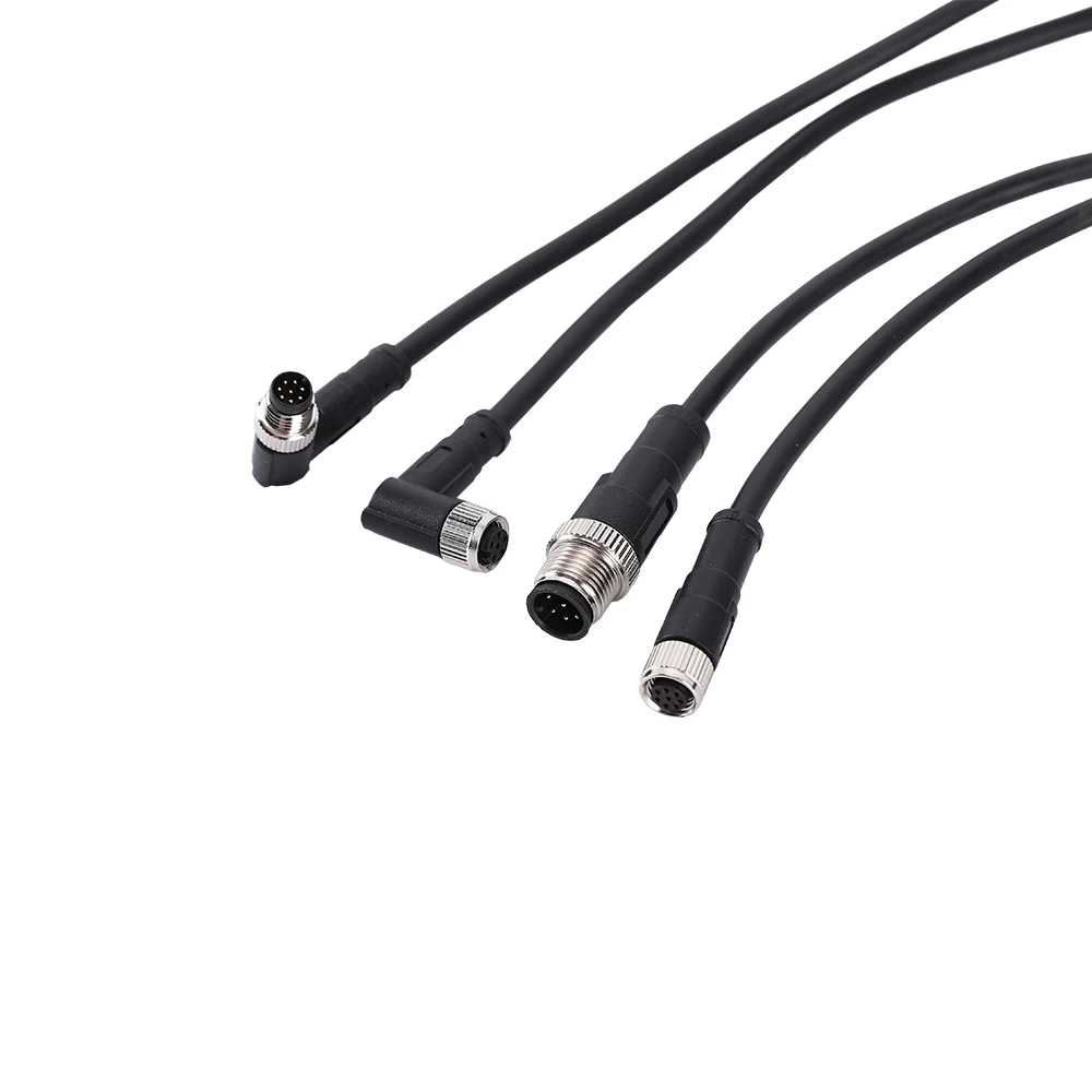 Câble spiralé répartiteur M12 M8 1 à 4