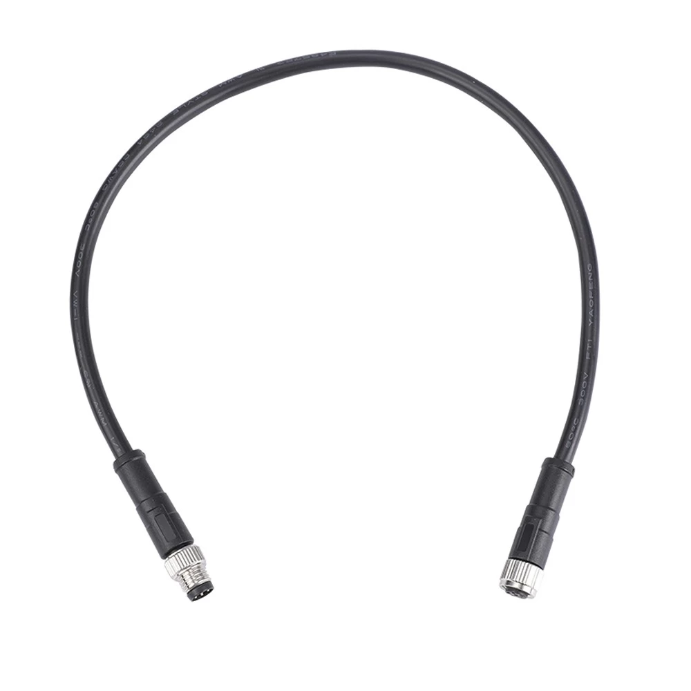 Conector macho M8 de 4 5 pines a cable hembra