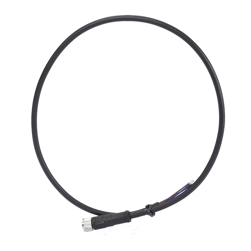 Conector macho M8 de 4 5 pines a cable hembra