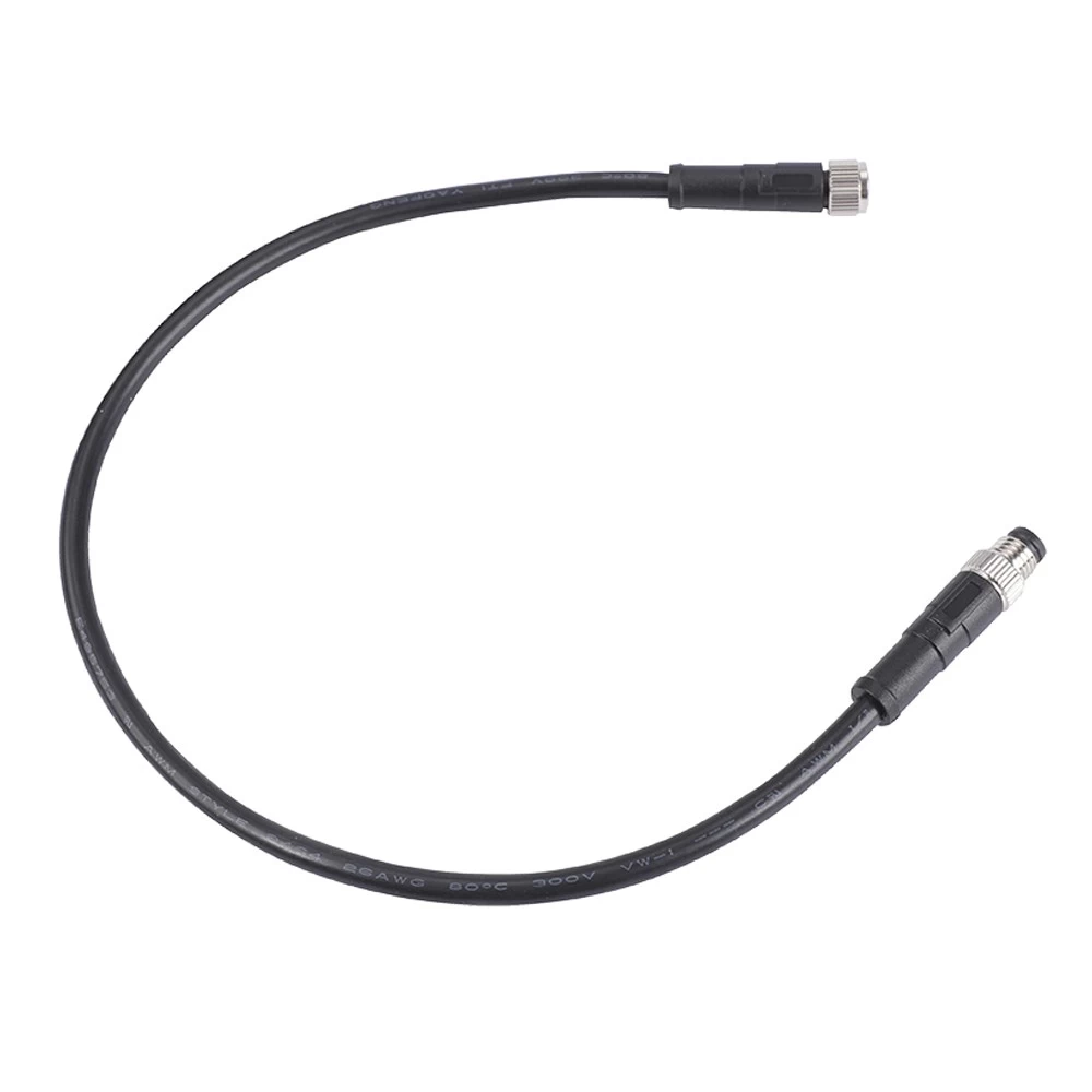 Conector macho M8 de 4 5 pines a cable hembra