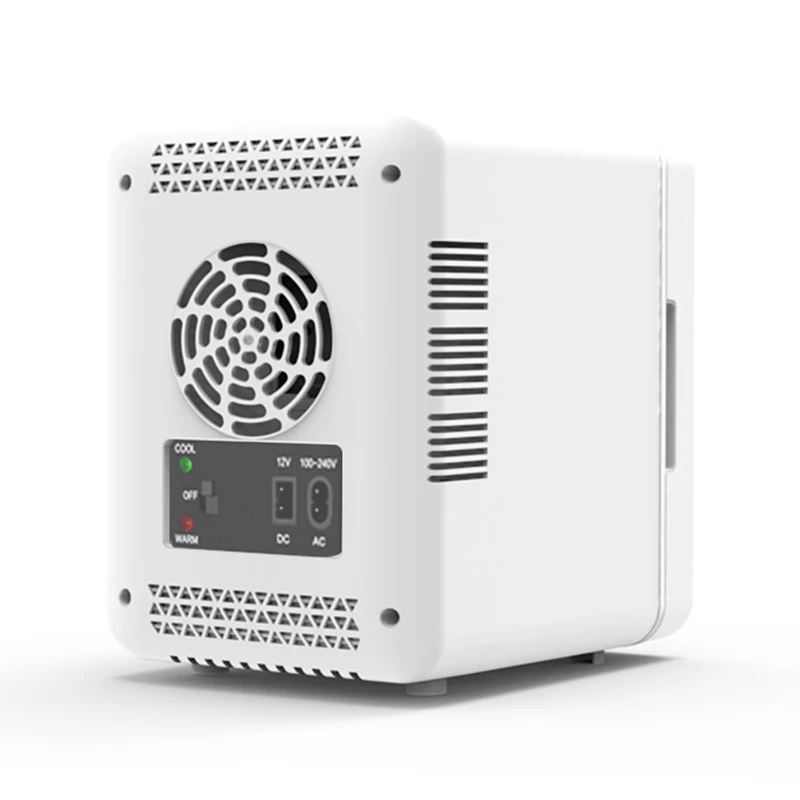 Skincare Fridge with Dimmable LED Light Mirror