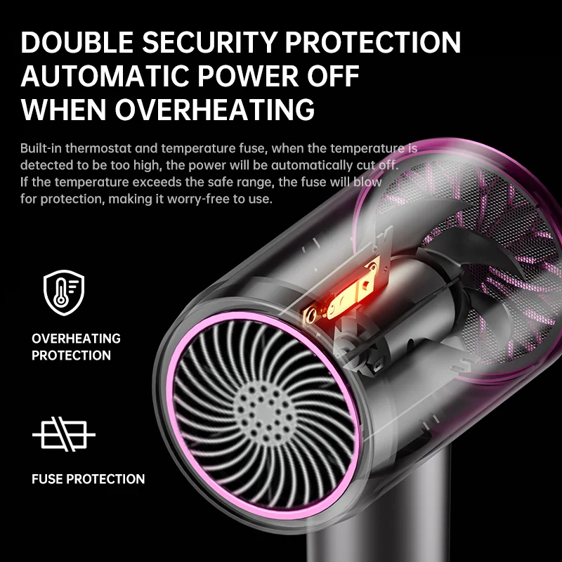 professional Ionic function hair dryer High quality electric hair dryer hotel hair dryer