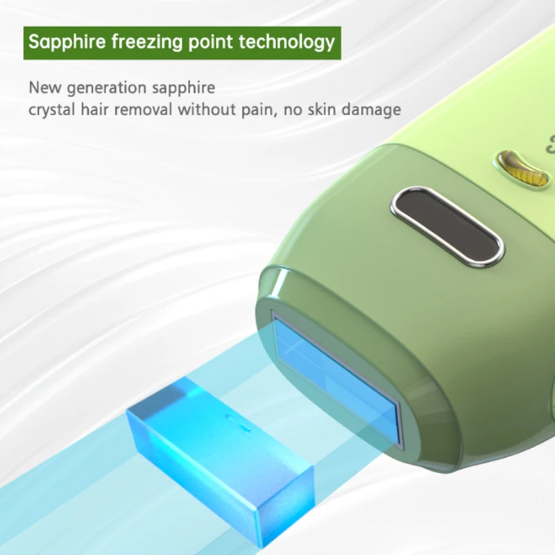 Sapphire Ice Point Hair Remove