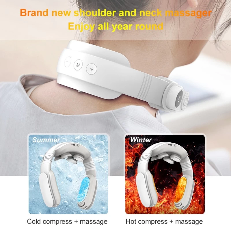 Neck Shoulder Massager air conditioner cooling Neck Fans
