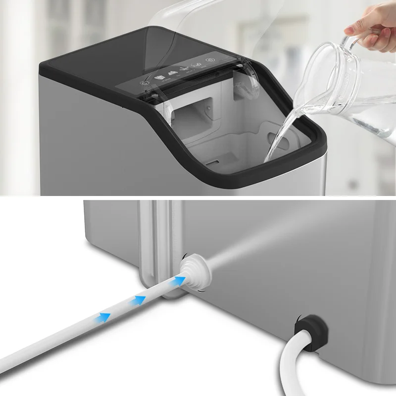 Electric Intelligent stainless Portable Home Ice Maker