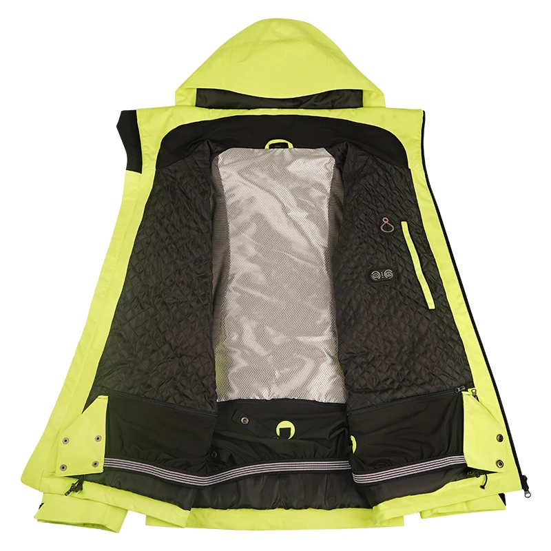 China Men's Heated Jacket with Battery manufacturer
