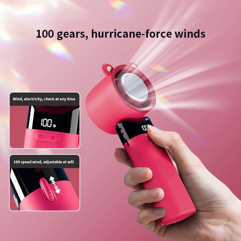 China Lightweight, convenient and powerful handheld fan manufacturer