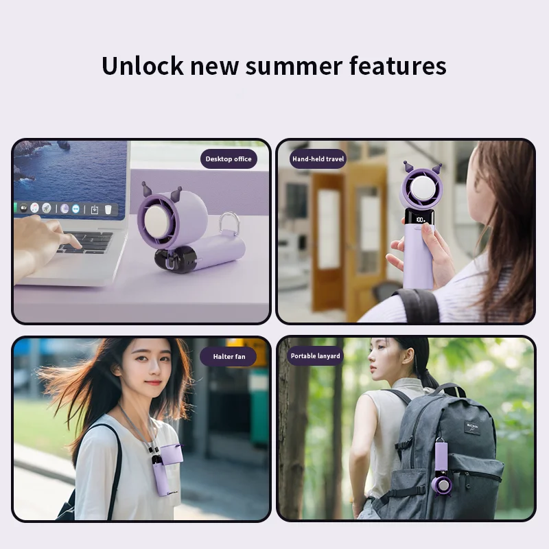 Cutting edge technology cooling fan by hand