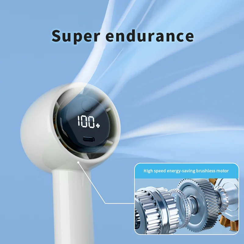 Mini portable handheld fan