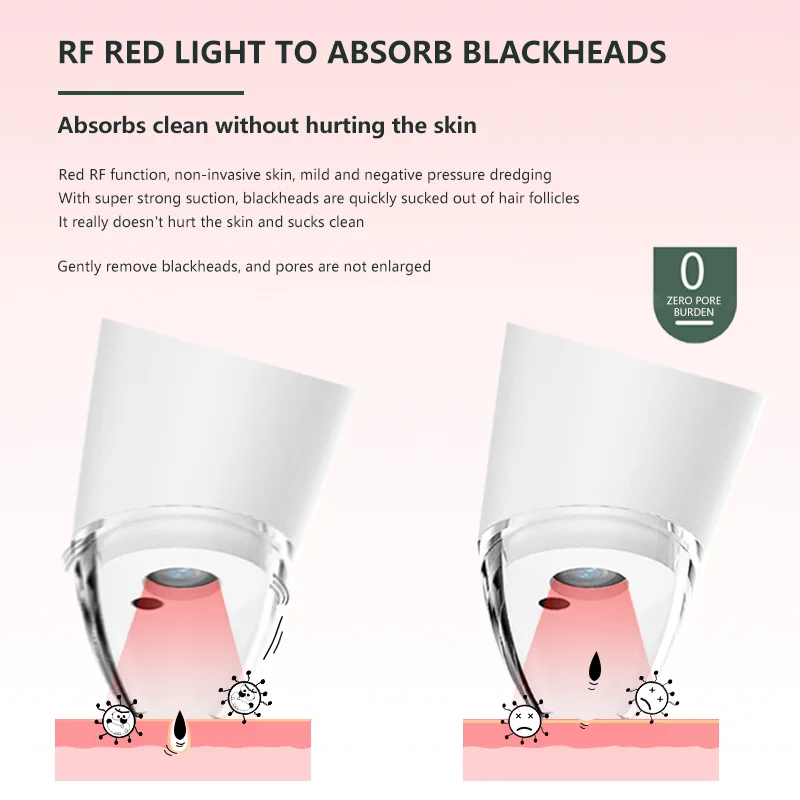 RF RED light Blackhead Remover