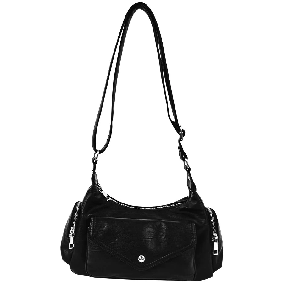 China Black Hobo Bag Supplier manufacturer
