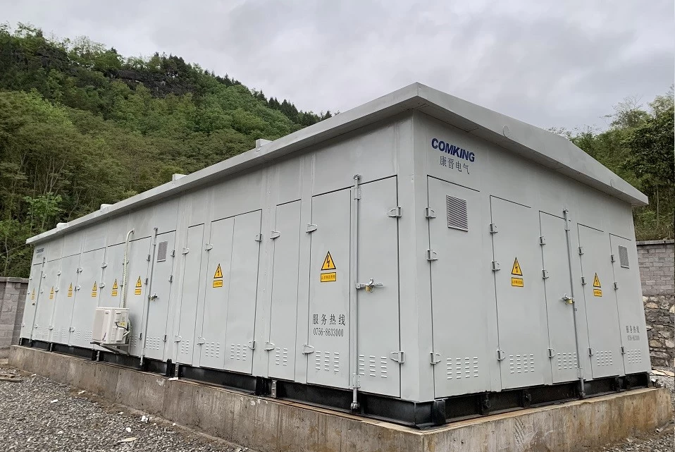 8 เมษายน 2021 สถานีย่อย Gongtan, Youyang, 35KV