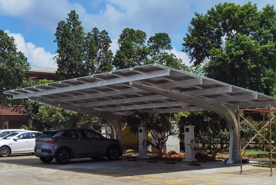 กรกฎาคม 2023 โครงการ PV+BESS+สถานีอัดประจุ Jiangmen Enping